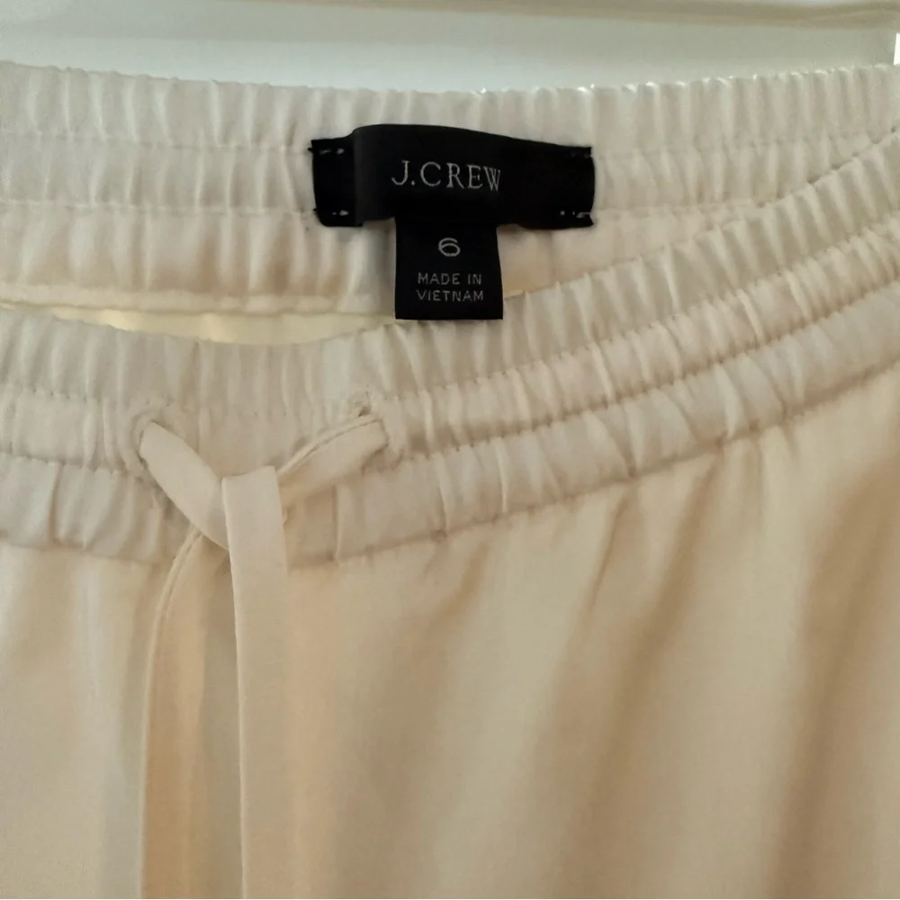 Cream Wide-Leg Pants - Picture 3 of 5